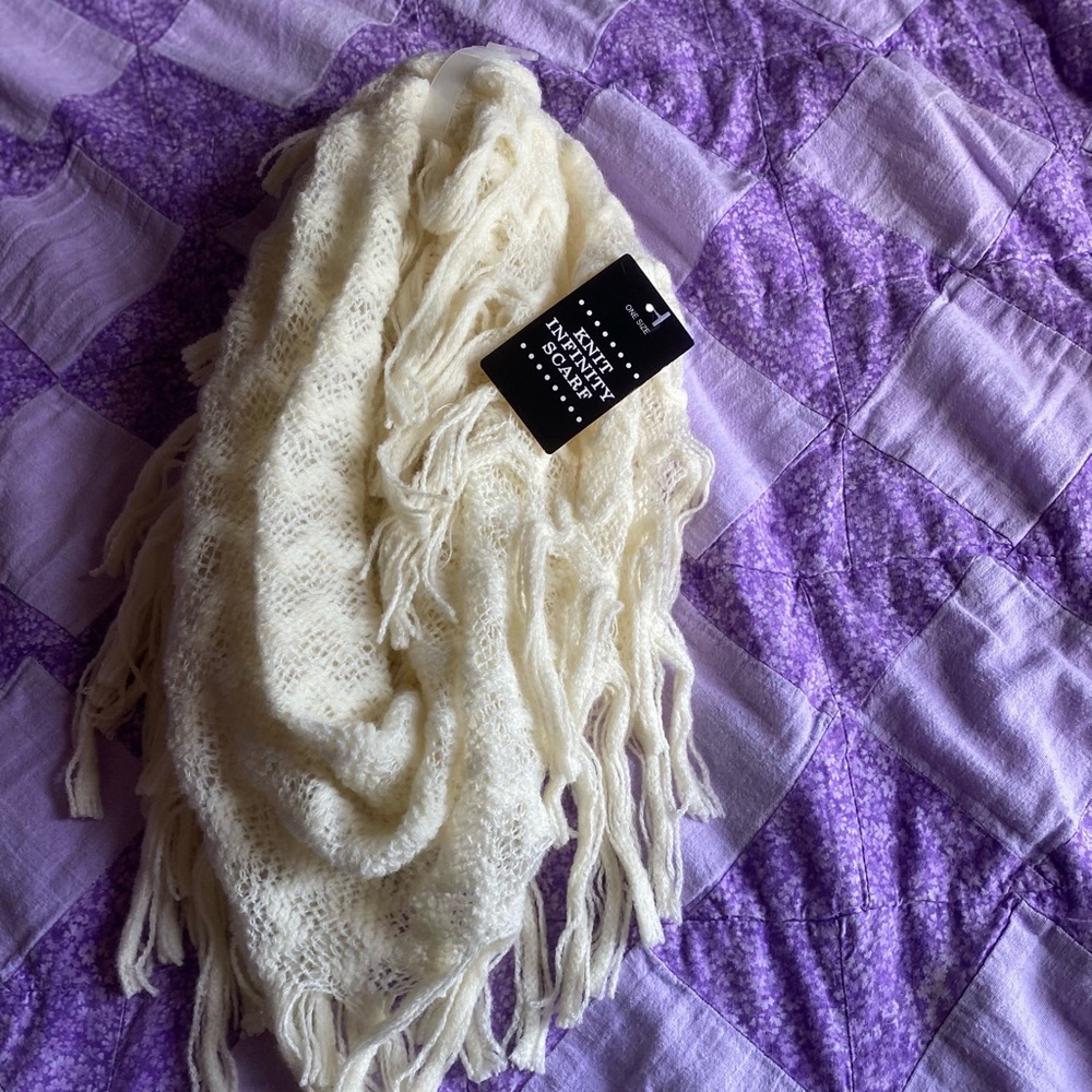Knit Infinity Scarf